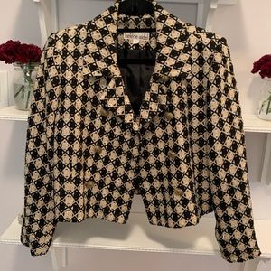 Cropped Vintage Blazer Jacket  8P USA Made